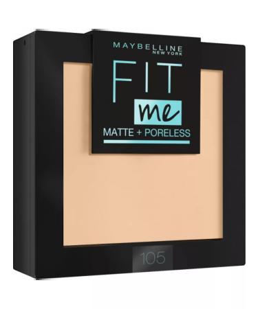 Maybelline New York Fit me matting powder shade 105 natural-beige