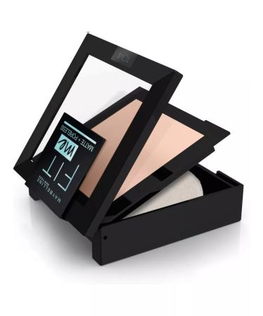 Maybelline New York The powder matting "Fit me" shade 104 light beige - Buy Online on GoSupps.com