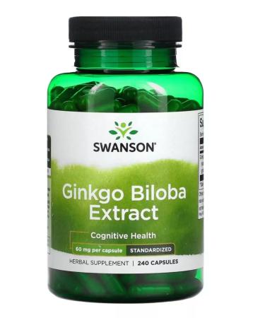 Swanson Ginkgo Biloba Ginkgo Biloba - Buy Online on GoSupps.com