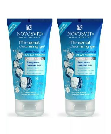 Novosvit Mineral washing gel 150 ml - 2pcs
