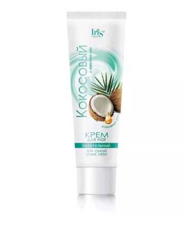 Iris Cosmetic Foot cream coconut nutrient with shi butter