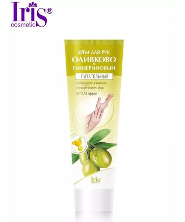 Iris Cosmetic Hand cream olivkovo glycerin nutritious
