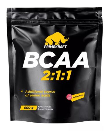 Prime Kraft Essential amino acids BCAA 2 1 1 500 grams