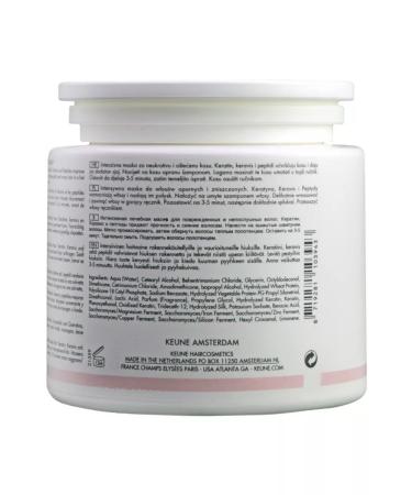 KEUNE Hair mask Keratin complex Keratin Smooth 500ml - Buy Online on GoSupps.com