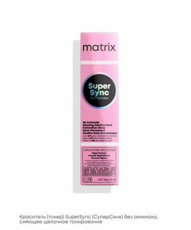 MATRIX Cream-painting without ammonia Socolor Super Sync Pre-Bonded 1a - Buy Online on GoSupps.com