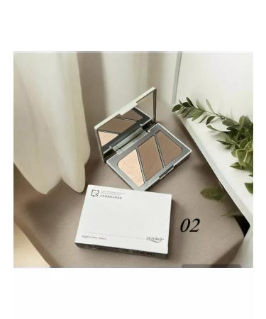 Miss Ahoo Contouring palette 3 in 1 sculptor highlighter 02