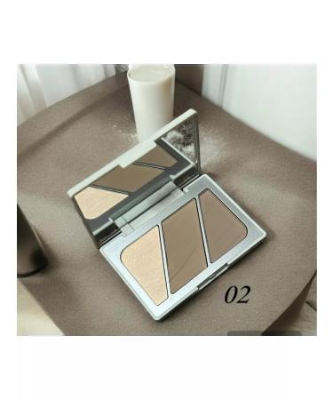 Miss Ahoo Contouring palette 3 in 1 sculptor highlighter 02 - Buy Online on GoSupps.com