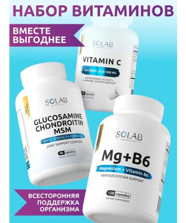 SOLAB Basic set of nutricians to support the body