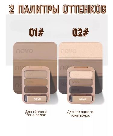 MACK ANDY Waterproof eyebrow shadows - Buy Online on GoSupps.com