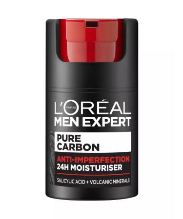 L'Oreal Paris Men Expert Moisturizing Facial Care Pure Carbon - Buy Online on GoSupps.com