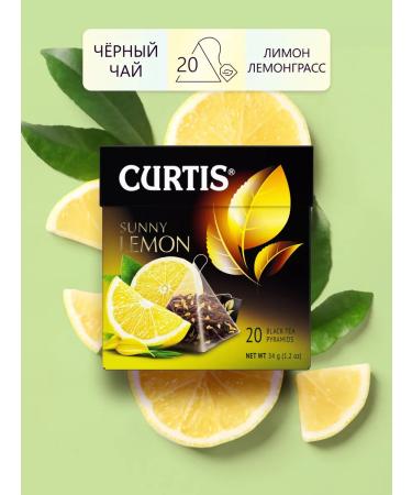 Curtis Tea in Sunny Lemon 60 pcs - Buy Online on GoSupps.com