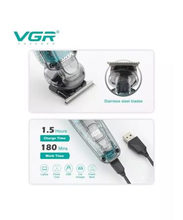 Trimmer for hair and nose car for haircut V-949 - Buy Online on GoSupps.com