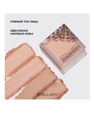 Stellary Compact face powder Soft Matte Powder tone S 03 7g - Buy Online on GoSupps.com