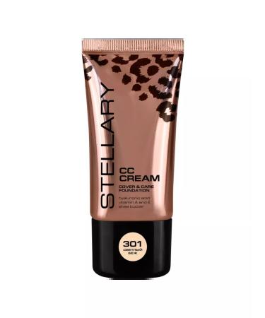 Stellary CC-Cream with hyaluronic acid tone 301 light beige - Buy Online on GoSupps.com