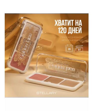 Stellary Golden Lace Collection Contouring tone 01 - Buy Online on GoSupps.com