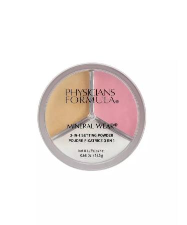 PHYSICIANS FORMULA Swinkled powder Mineral Wear 3-In-1 Setting Powder 19.5gr