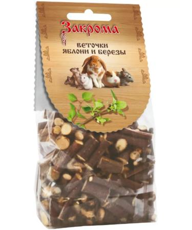 Granaries A treat for rodents twigs of apple and birch 100 g