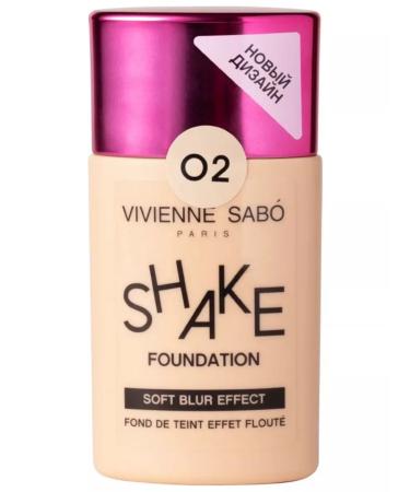 VIVIENNE SABO Cream Tonal Shake Foundation tone 02 beige