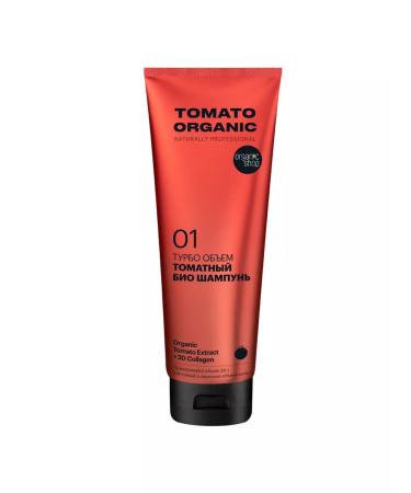 Natura Siberica Tomato bio shampoo - hair volume. 250 ml