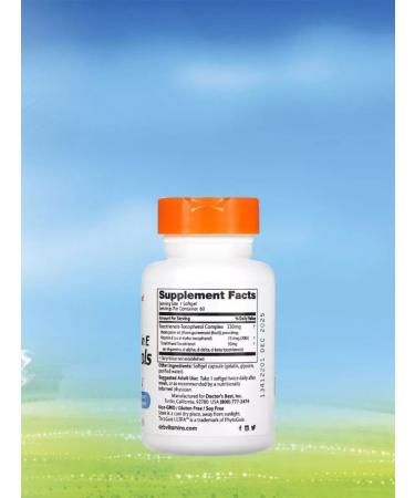 Doctor's Best Tocotrienols Tokotrienols 50 mg 60 capsules - Buy Online on GoSupps.com
