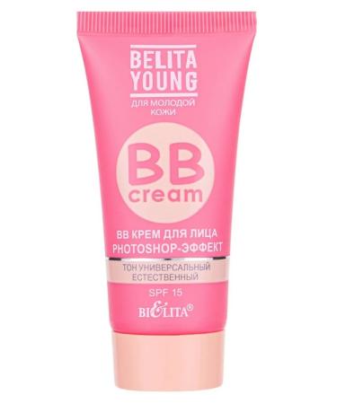 BB face cream Belita Young Photoshop SPF 15 30 ml - Buy Online on GoSupps.com