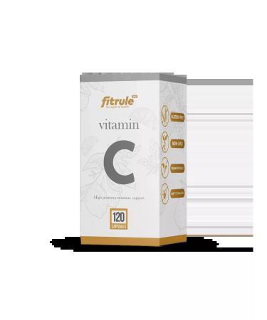 Fitrule Nutrition 2pcs Fitrol vitamin C for immunity 120 capsules - Buy Online on GoSupps.com