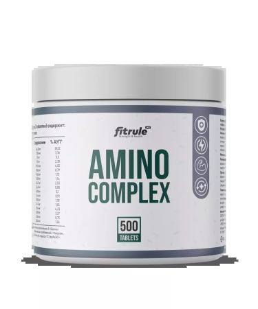 Fitrule Nutrition 3pcs amino acids in tablets of 500 tablets