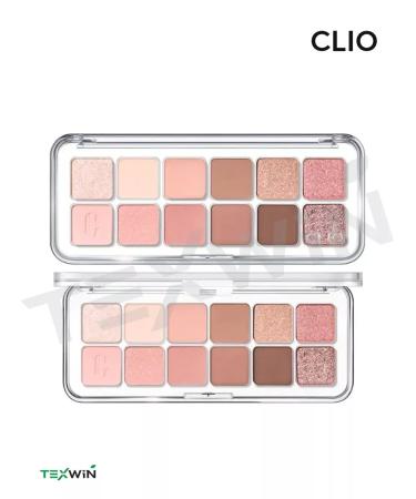 Clio Palette shadows for eyelids 12 colors No. 02 Rose Connect - Buy Online on GoSupps.com