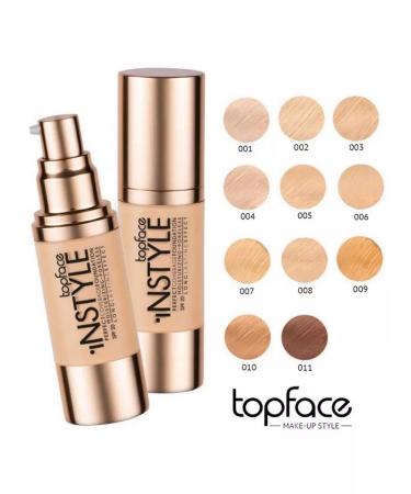 TopFace INSTYLE COURFECT Coverage Foundation PT463 004 - Buy Online on GoSupps.com