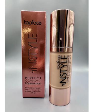TopFace INSTYLE COURFECT Coverage Foundation PT463 004 - Buy Online on GoSupps.com