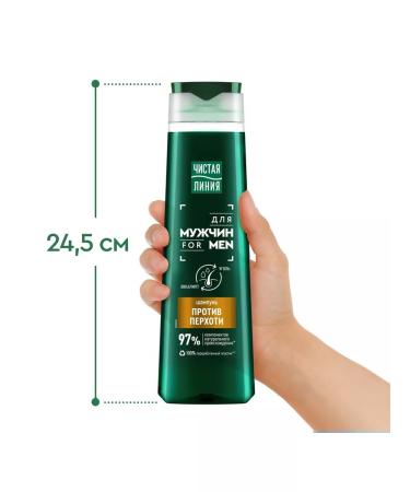 Clean line Shampoo against dandruff with eucalyptus and coal 400ml 2pcs - Buy Online on GoSupps.com