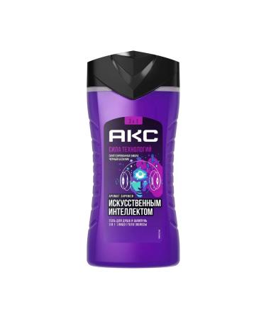 AKC Shower gel 3v1 Power of male technology 250ml 2pcs - Buy Online on GoSupps.com