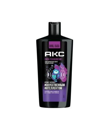 AKC Shower gel and shampoo 3V1 Power of male technology 610ml