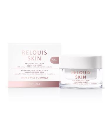 RELOUIS Facial cream anti -aging with omega 3 6 9 acids 50+