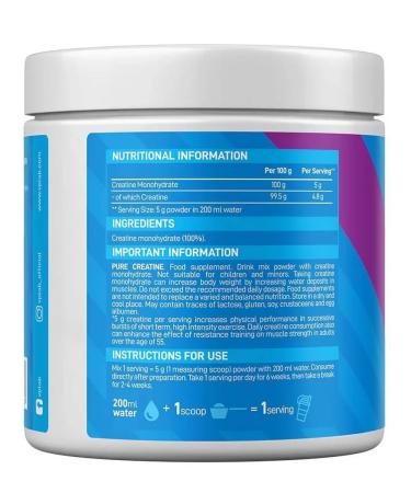 VP Laboratory Creatine Monohydrate 5000 mg Pure Creatine Monohydrate Pure Creatine - Buy Online on GoSupps.com