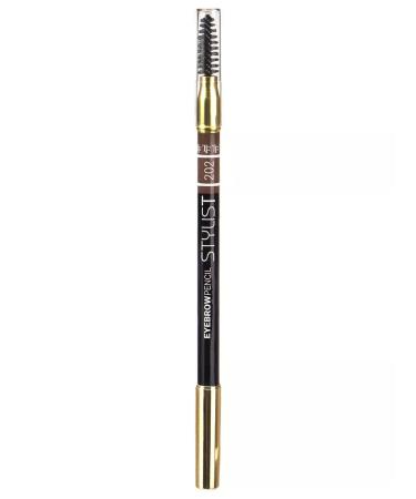 Triumph Eyebrow pencil with a brush Eyebrow Pencil Stylist 202