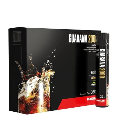 maxler Guarana Guarana 2000 14x25ml Cola with vitamins - Buy Online on GoSupps.com