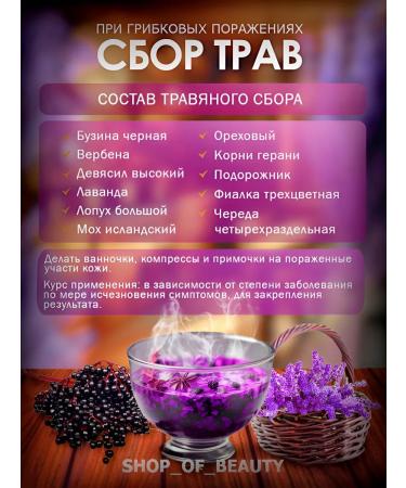 Herbs of the Caucasus Herbal collection for fungal skin lesions - Buy Online on GoSupps.com
