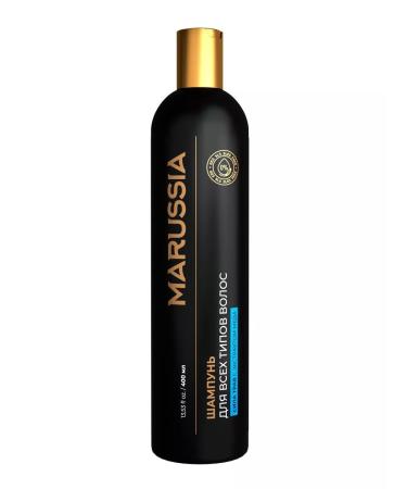 Marussia Women's hair shampoo for all types 400 ml - Buy Online on GoSupps.com