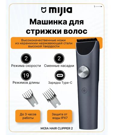 MIJIA Hair Clipper 2 (Mjghhc2lf) haircut