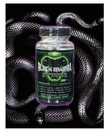 HTP Black Mamba (90 Caps) Black Mamba Russia