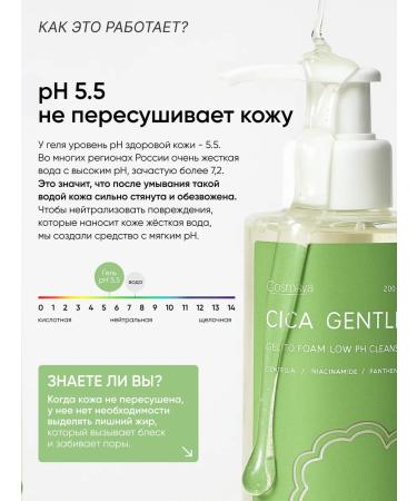 COSMEYA Washing gel moisturizing from acne and acne - Buy Online on GoSupps.com