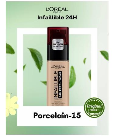 L'OREAL PARIS Persistent foundation 24 hours Infailible Fresh Wear