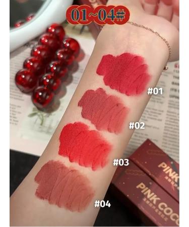 LUCKYBOOM Liquid liquid lipstick matte for the lip Korean makeup - Buy Online on GoSupps.com