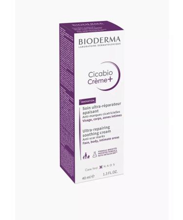 Bioderma Biooderm Restoring Cicabio Cicabio Creme + 40ml cream - Buy Online on GoSupps.com