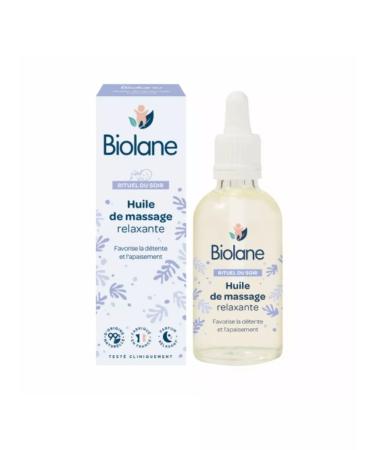 Biolane Baby oil for relaxing massage 50ml