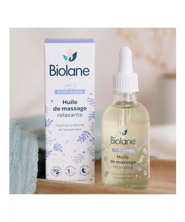 Biolane Baby oil for relaxing massage 50ml - Buy Online on GoSupps.com