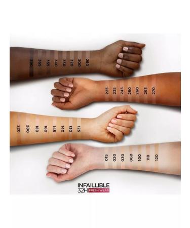 L'OREAL PARIS Persistent Tonal Cream 32 hours Infailible - Buy Online on GoSupps.com