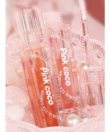 LUCKYBOOM lip gloss transparent with sparkles flickering sparkles - Buy Online on GoSupps.com