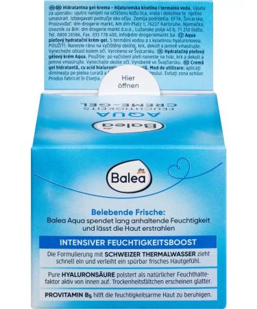 Balea Cream-gel moisturizer 24 hours 50ml. -2 pcs - Buy Online on GoSupps.com